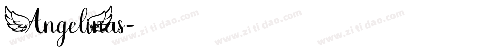 Angelinas字体转换
