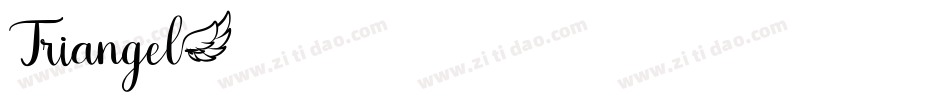 Triangel字体转换