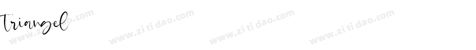 Triangel字体转换