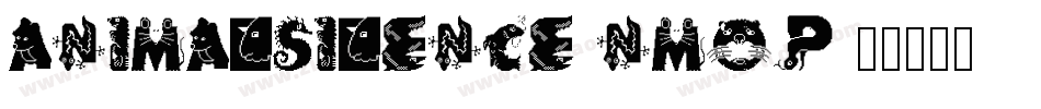 AnimalSilence-nmoP字体转换
