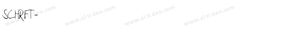 SCHRIFT字体转换