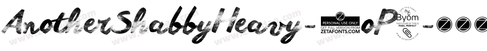 AnotherShabbyHeavy-0oP9字体转换 AnotherShabbyHeavy-0oP9字体转换
