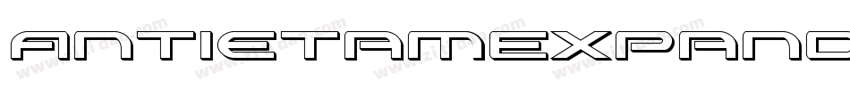 AntietamExpandedItalic-VZMy字体转换