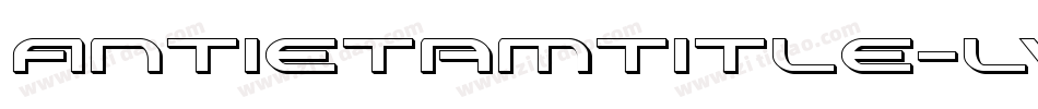 AntietamTitle-lvjX字体转换