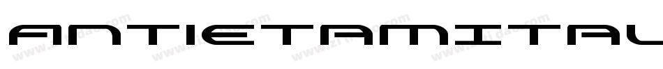 AntietamItalic-JP2B字体转换