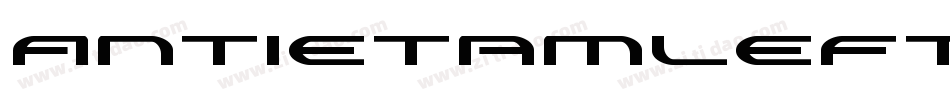 AntietamLeftalic-zag1字体转换
