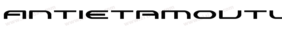 AntietamOutlineItalic-6Vd6字体转换