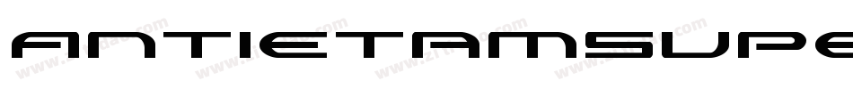 AntietamSuperItalic-9jW5字体转换