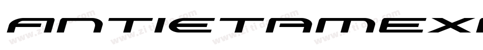 AntietamExpandedItalic-VZMy字体转换