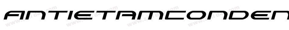 AntietamCondensedItalic-Ar96字体转换