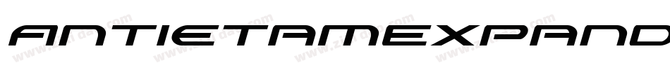 AntietamExpandedItalic-VZMy字体转换