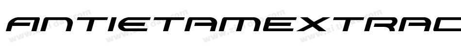 AntietamExtraCondensedItal-RWBM字体转换