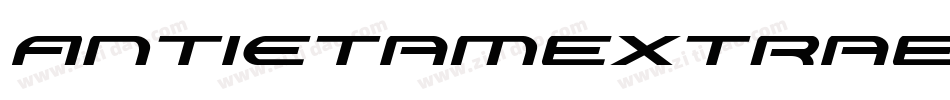 AntietamExtraExpanded-BM1V字体转换