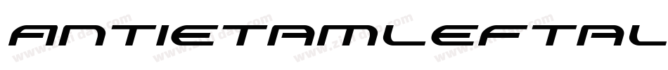 AntietamLeftalic-zag1字体转换