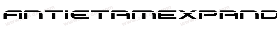 AntietamExpandedItalic-VZMy字体转换