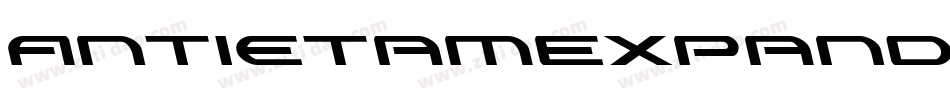 AntietamExpandedItalic-VZMy字体转换