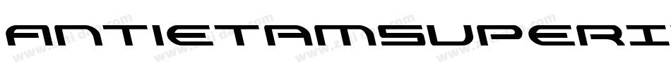 AntietamSuperItalic-9jW5字体转换