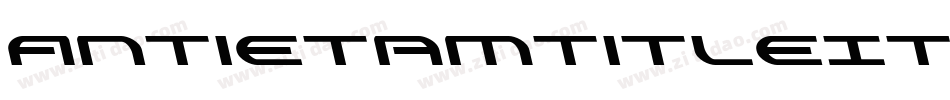 AntietamTitleItalic-n7jM字体转换