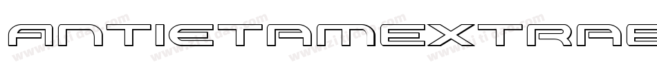 AntietamExtraExpanded-BM1V字体转换