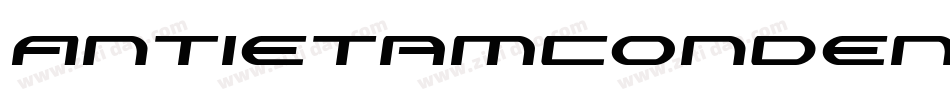 AntietamCondensedItalic-Ar96字体转换