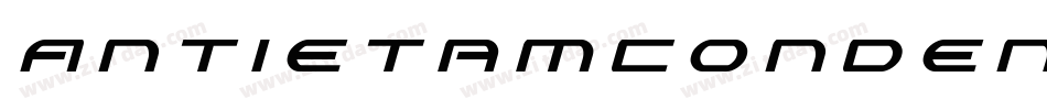 AntietamCondensedItalic-Ar96字体转换