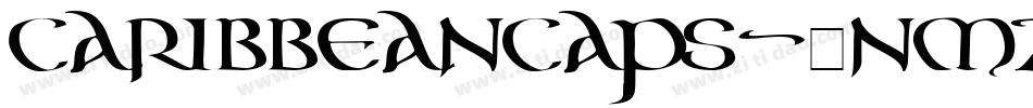 CaribbeanCaps-1nMZ字体转换