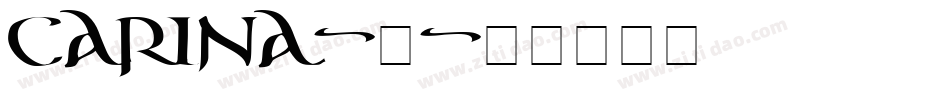 Carina-2字体转换