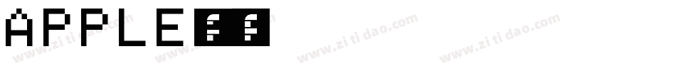 apple字库字体转换