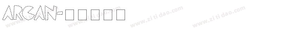 ARCAN字体转换