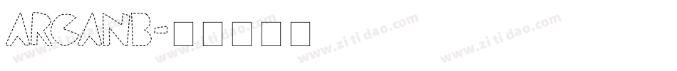 ARCANB字体转换