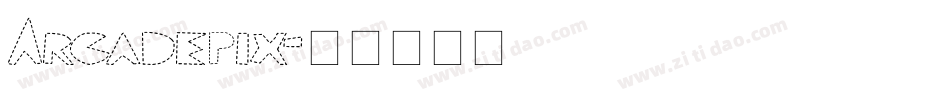 Arcadepix字体转换