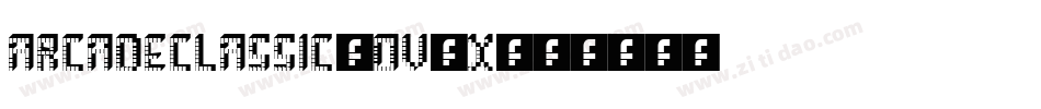 ArcadeClassic-ov2x字体转换