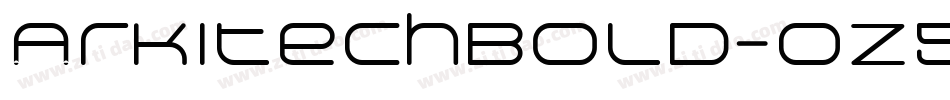 ArkitechBold-0z5d字体转换