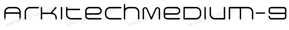 ArkitechMedium-9mn7字体转换