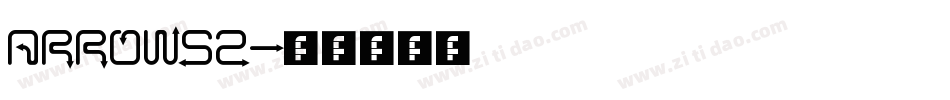 ARROWS2字体转换