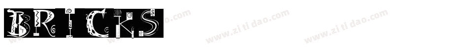 Bricks字体转换