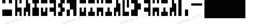 JendralWritingLatinP字体转换