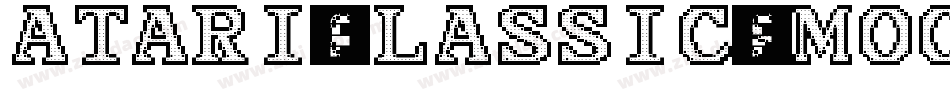 Atari-Classic-Smooth字体转换