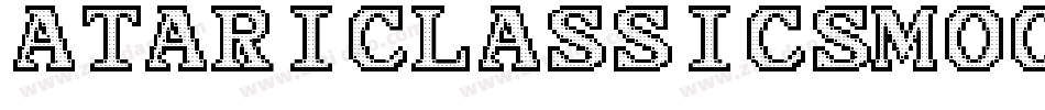 AtariClassicSmooth-XzW2字体转换