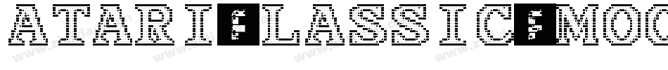 Atari-Classic-Smooth字体转换