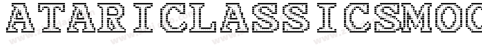 AtariClassicSmooth-XzW2字体转换