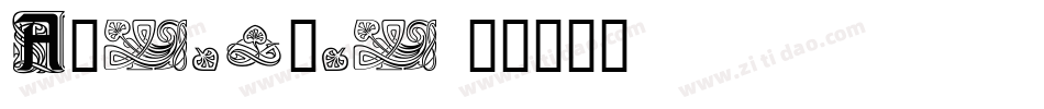 AUGSBURG字体转换