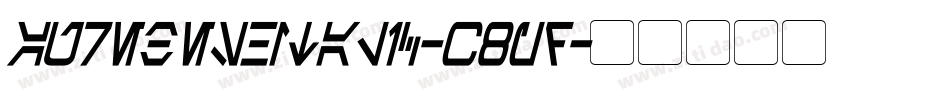 AurebeshItalic-K8pD字体转换