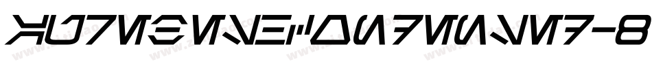AurebeshCondensed-8y2B字体转换