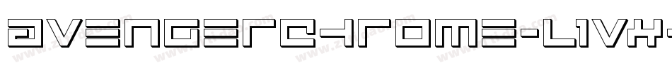 AvengerChrome-l1VX字体转换