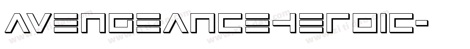 avengeanceheroic字体转换