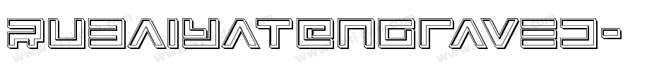 RubaiyatEngraved字体转换