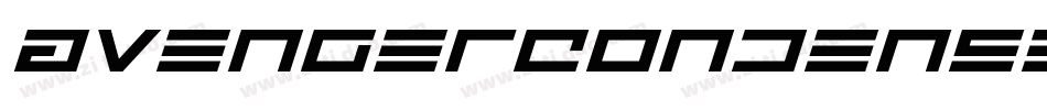 AvengerCondensedItalic-RmnM字体转换