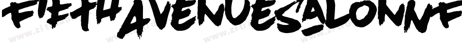 FifthAvenueSalonNF字体转换