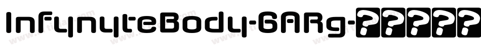 InfynyteBody-6ARg字体转换